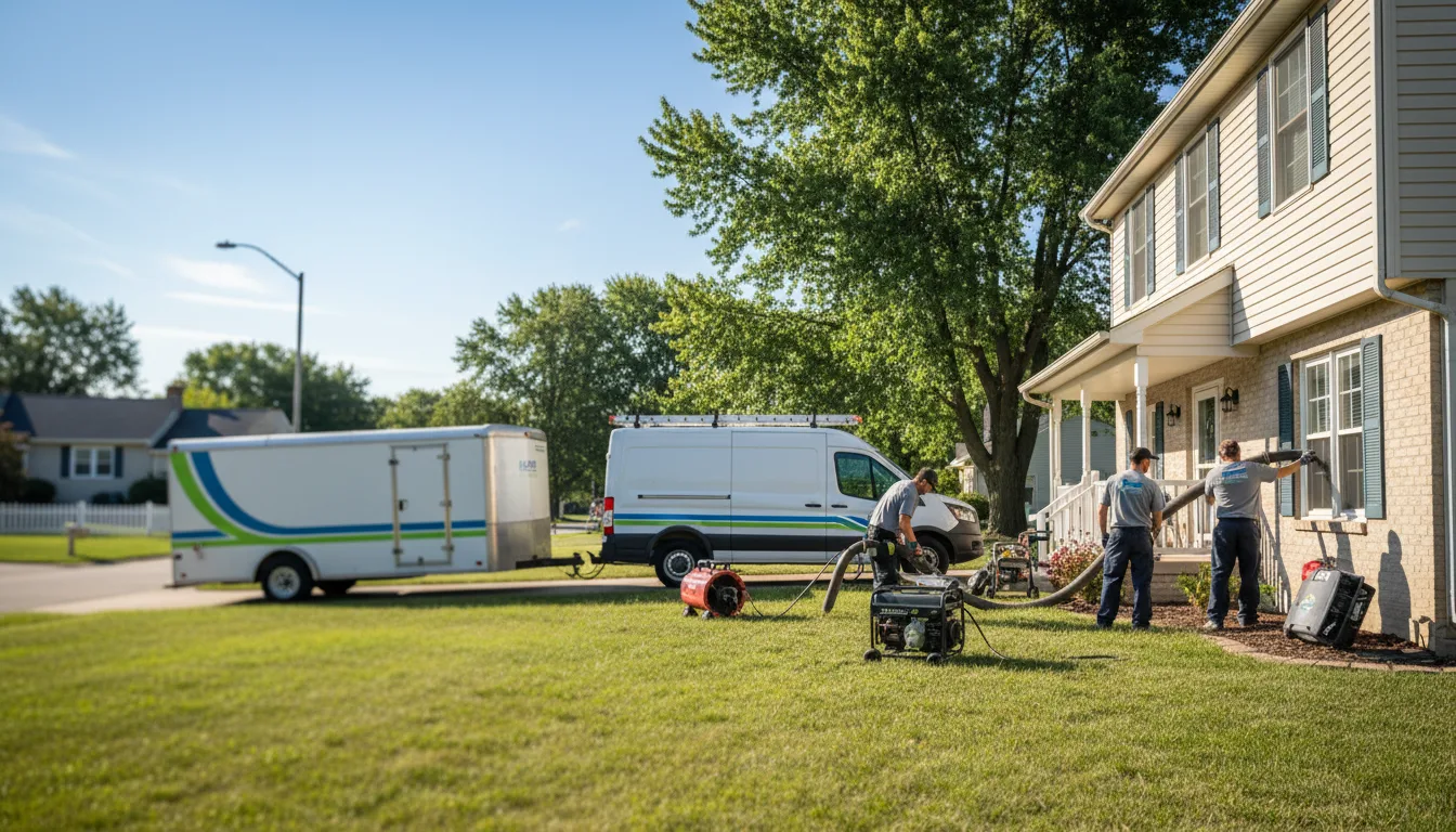 Flooded Basement Restoration And Cleanup With Repair in Zurich, MT near me